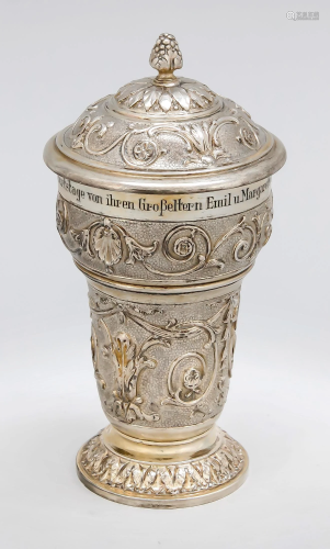 Lidded Cup, German, aroun