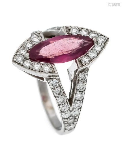 Ruby-Brilliant-Ring WG 58