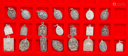 22 pendants, Russia, 2nd