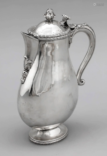 Mocha pot, 19th century,