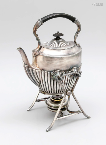 Teapot on rechaud, Englan