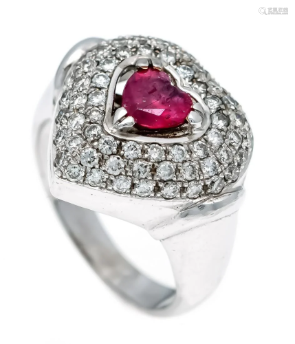 Ruby-Brillant-Ring WG 585
