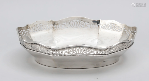 Oval bowl, German, 20th c