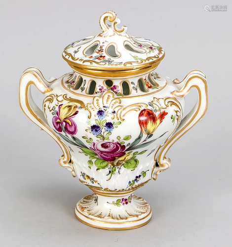 Potpourri vase, Hoechst,