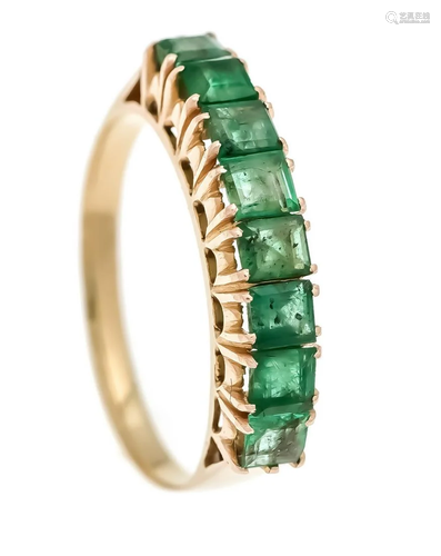 Emerald ring GG 750/000 w