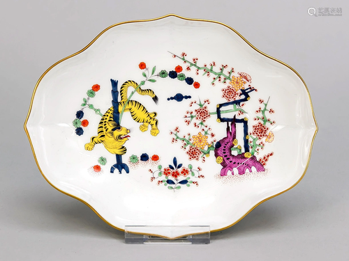 Oval bowl, Meissen, 1970s