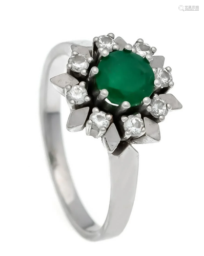 Emerald-Brilliant-Ring GG