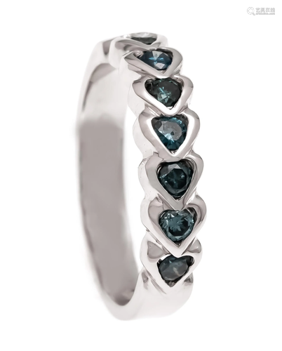 Ocean Blue Brilliant-Ring