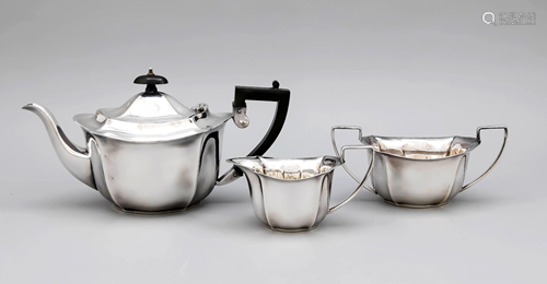 Three-piece tea set, Engl