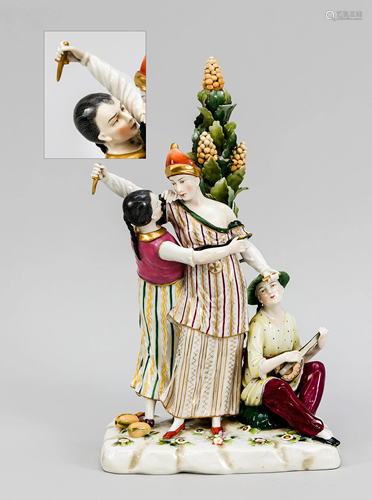 Exotic figurine group, Lu