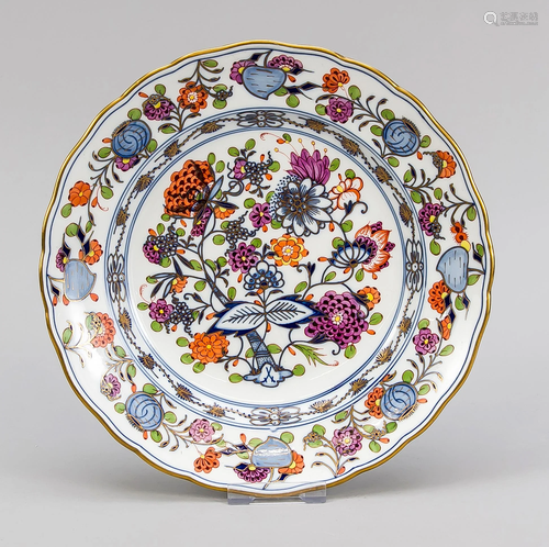 Plate, Meissen, mark 1850