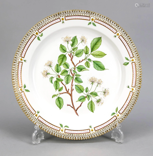 Large plate, Flora Danica