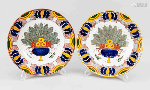 Two plates, Delft, Hollan