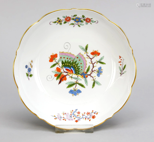 Round bowl, Meissen, late