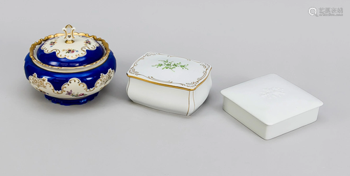 Three lidded boxes, Germa