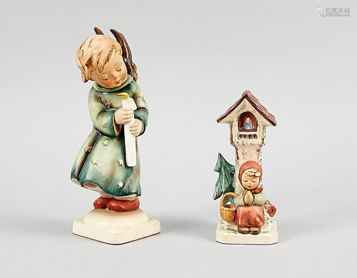 Two Hummel figures, Goebe