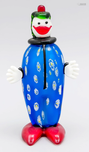 Standing clown, Italy, 20