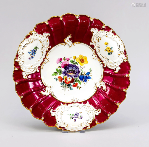 Splendor plate, Meissen,