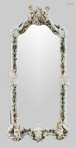 Large wall mirror, w. Thu