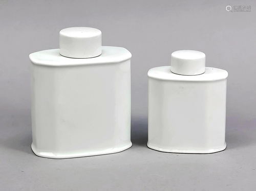 Two tea boxes, Rosenthal,