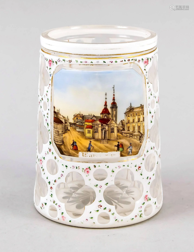 Souvenir vase, Bohemia, e