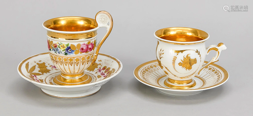 Two splendour cups with s