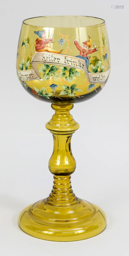 Large wine glass, 1st hal