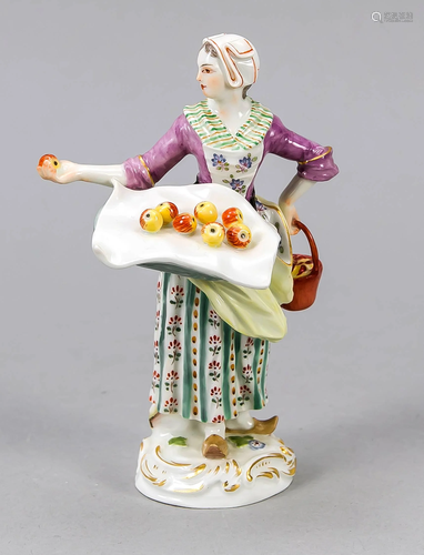 Fruit seller, Meissen, ar