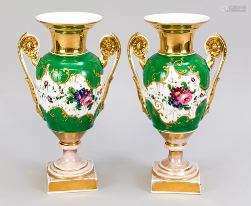 Pair of vases, Paris, 180