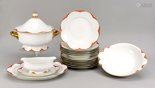 Art Deco dinner service f