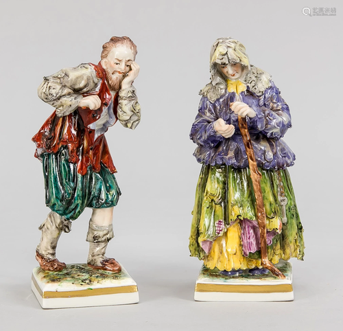 Beggar couple, Volkstedt,