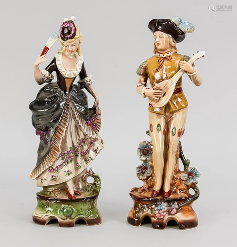 Two figurines, GrÃ¤fenthal