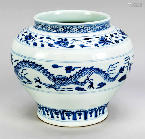 Drachenvase, China, 19. J