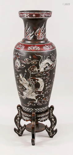 Chinesische Vase, 20. Jh.