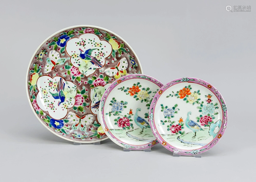 Three bowls, China, 20th