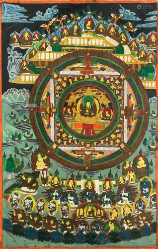 Thangka, Tibet, 19/20th C