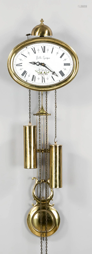 Wanduhr mit Rostpendel, 2