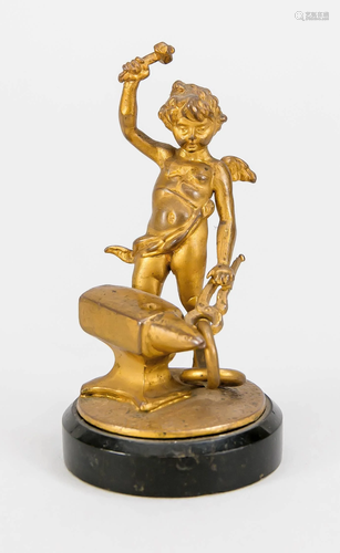 Small bronze around 1900,