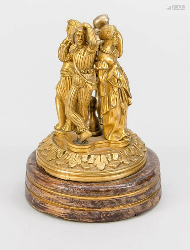 Small neo-Gothic bronze g