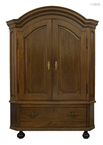 Barockschrank um 1780, Eiche m