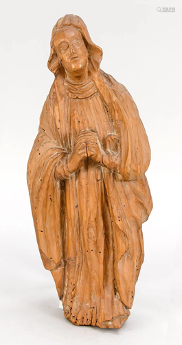 Madonna, wood relief, 19t