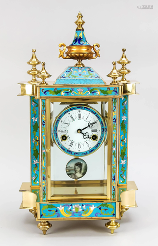 Große Cloisonné-Uhr, 20.