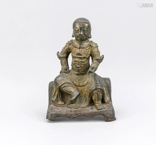 Bronze statuette of gener