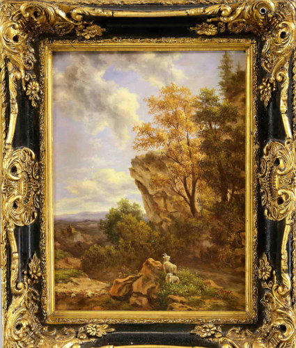 W. Beck, landscape painter at