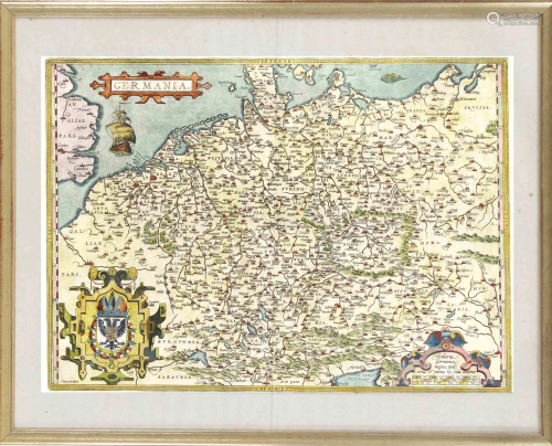 Historical map of Germany, cop