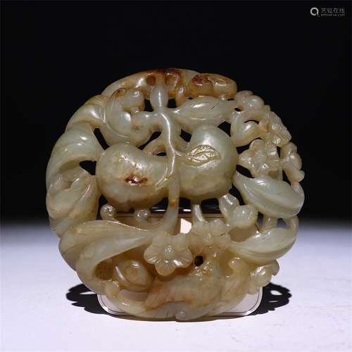 Hetian jade carving ornaments