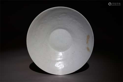 Flower bowl of song Hutian kiln