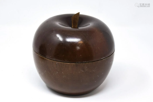 Antique 19th C Treenware Apple Box