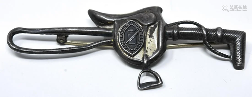 Antique Sterling Horse Brooch St Paul's Commercial