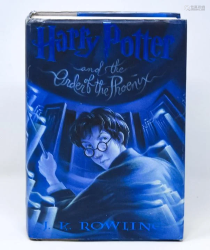 Harry Potter First Edition Book Year 5